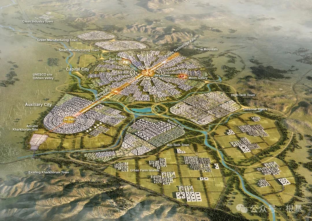 DesignTlME：蒙古国拟建新首都，这是草原上的乌托邦？
