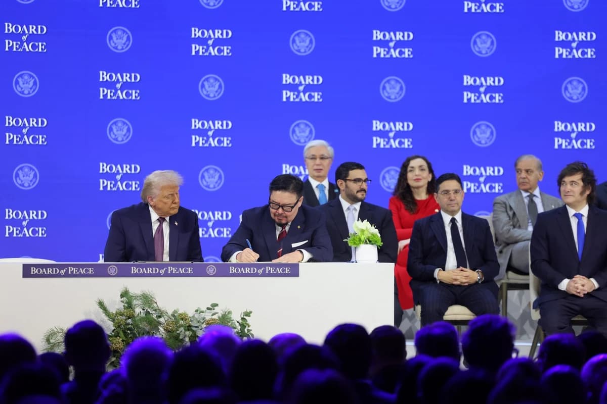 Mongolia joins the Board of peace as a founding member