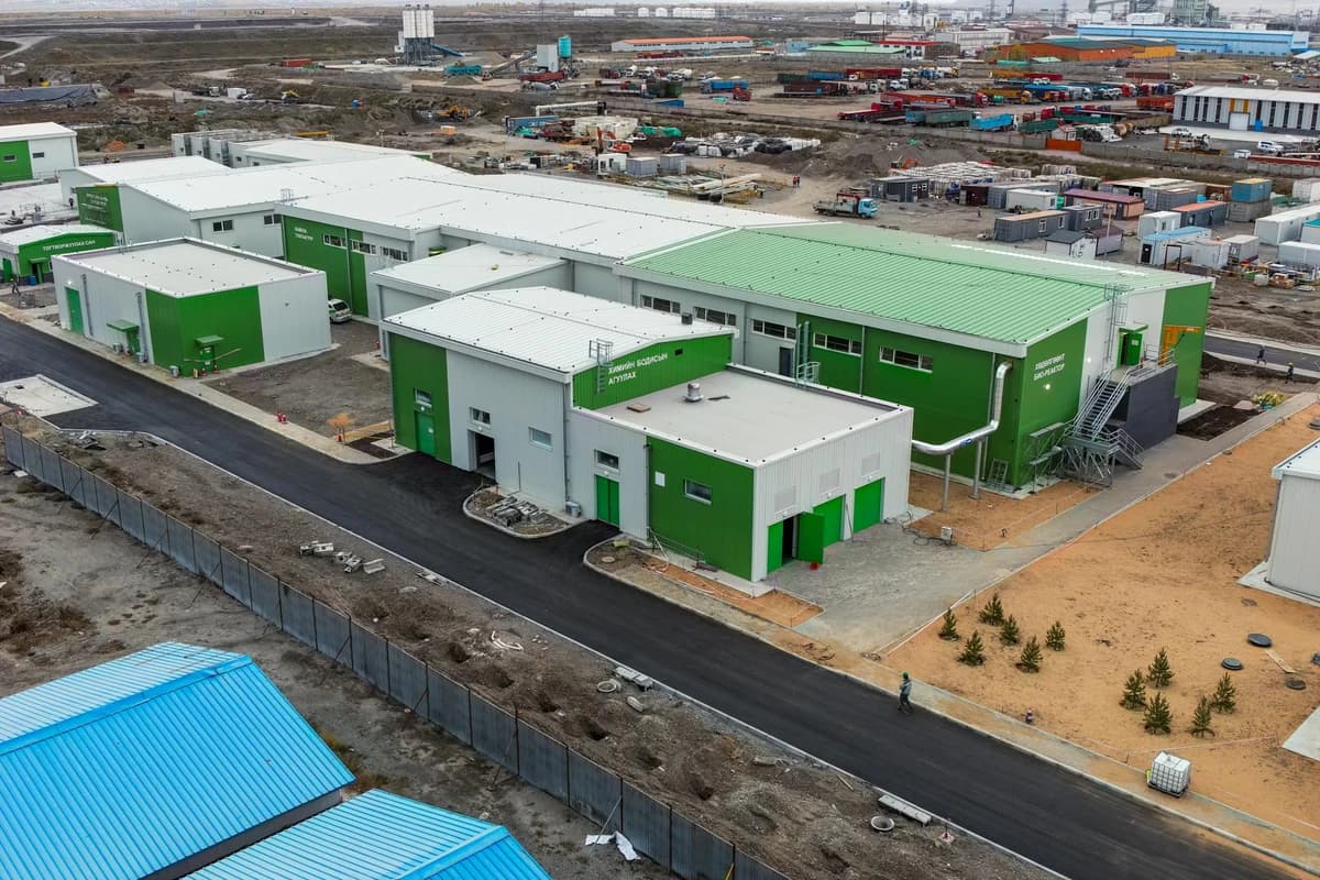 美国援建的蒙古国首座大型废水再生利用厂正式投入运行