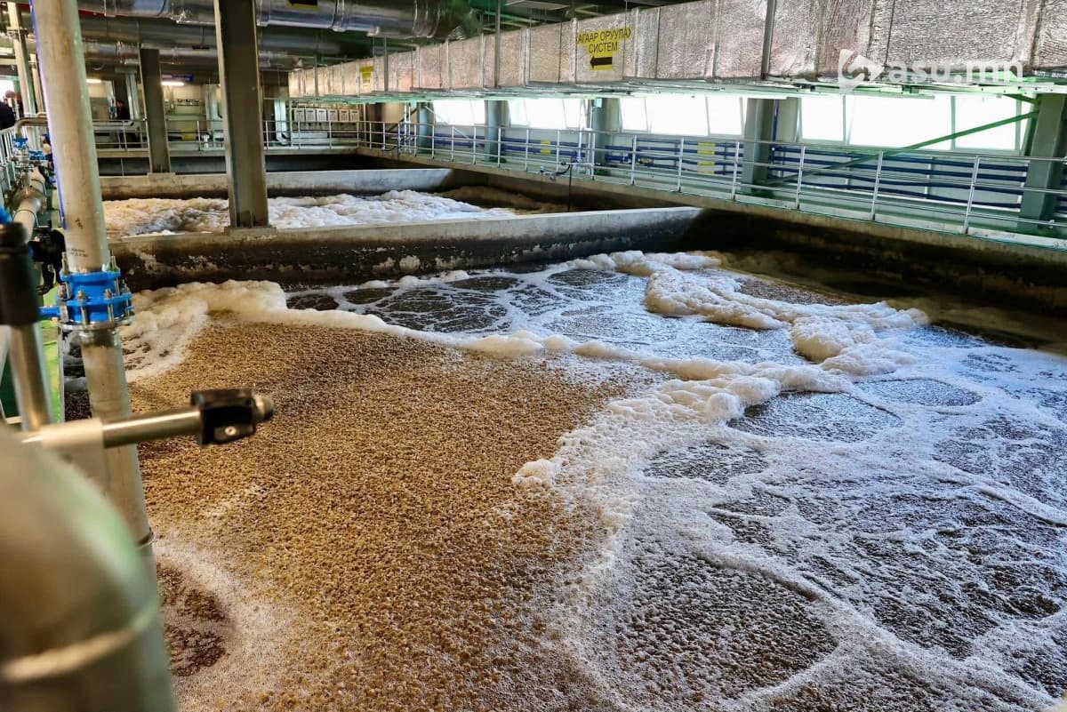 В столице Монголии открыт завод по переработке сточных вод