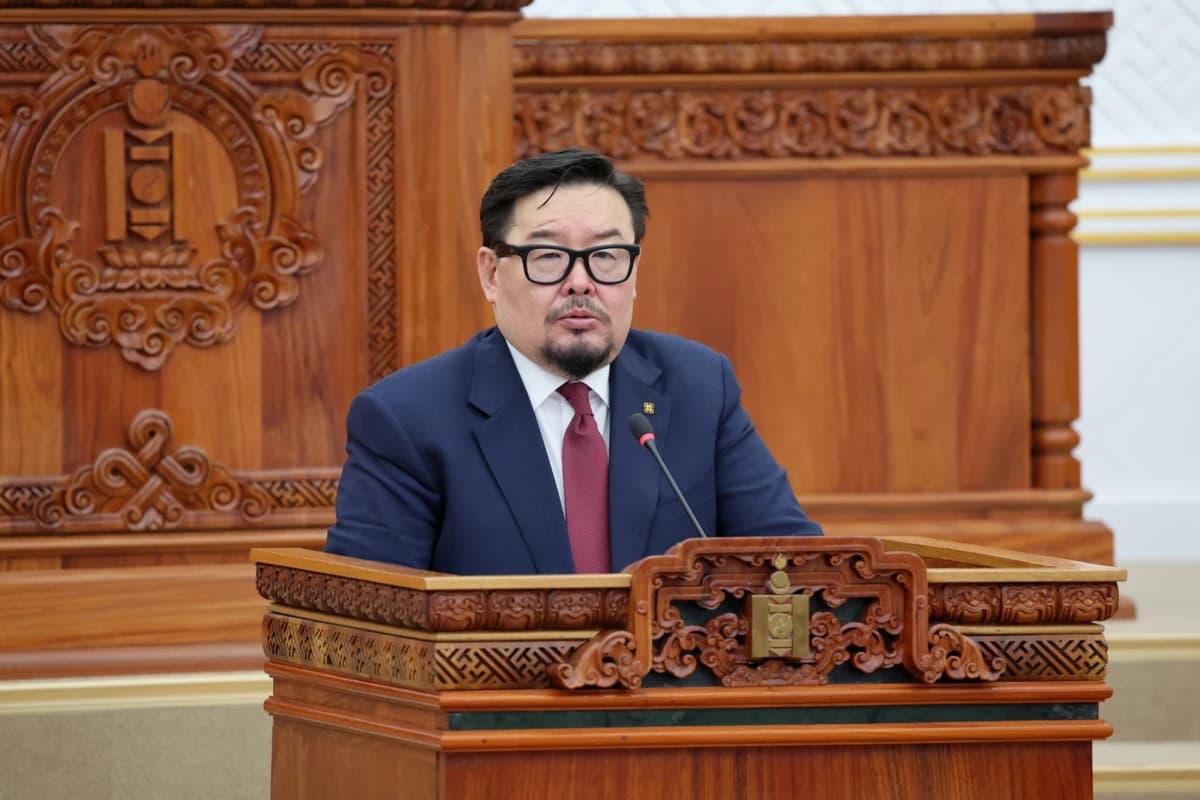 蒙古国第34任总理关·赞丹沙塔尔在大呼拉尔全体会议上的讲话全文