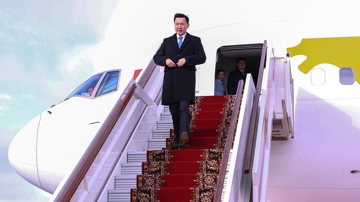 По приглашению Вячеслава Володина в Россию прибыл Председатель Великого Государственного Хурала Монголии Ням-Осорын Учрал